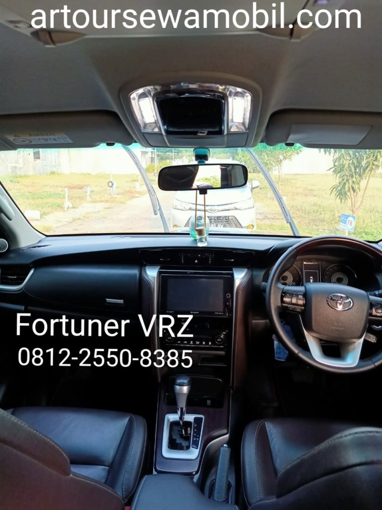 Sewa Fortuner VRZ Semarang Artour Dashboard